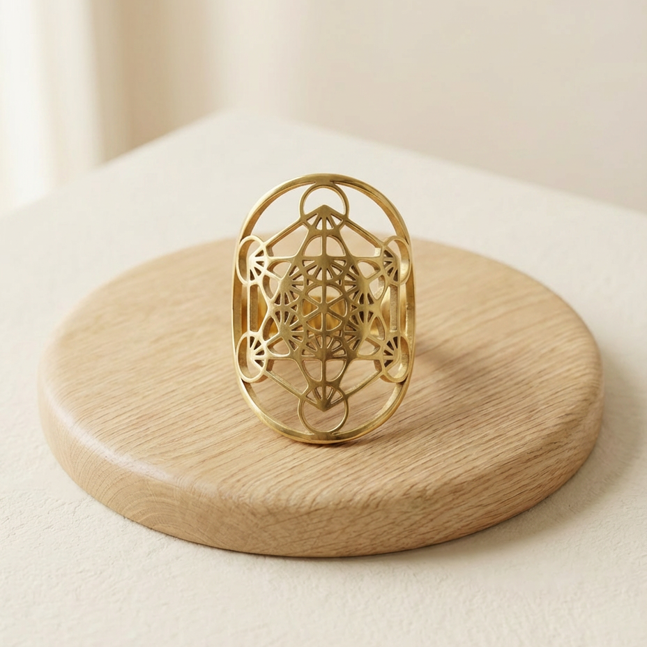 Bague Métatron Plaqué Or