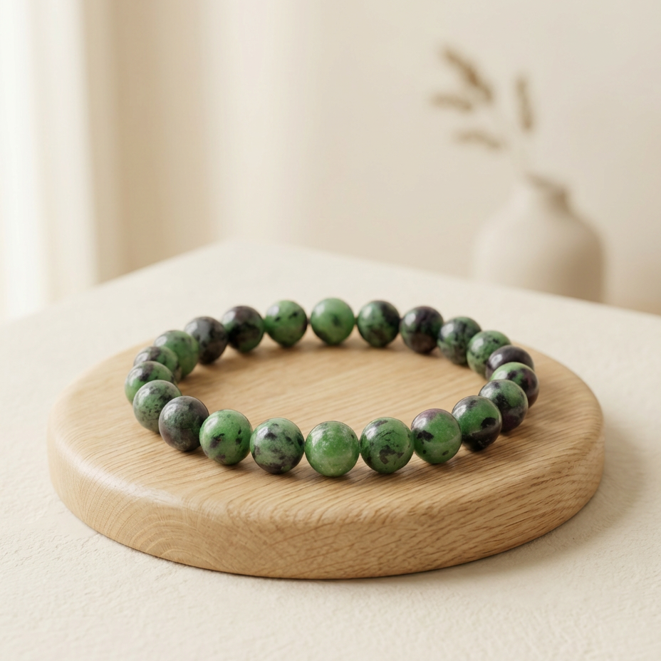 Ruby Zoisite Bracelet