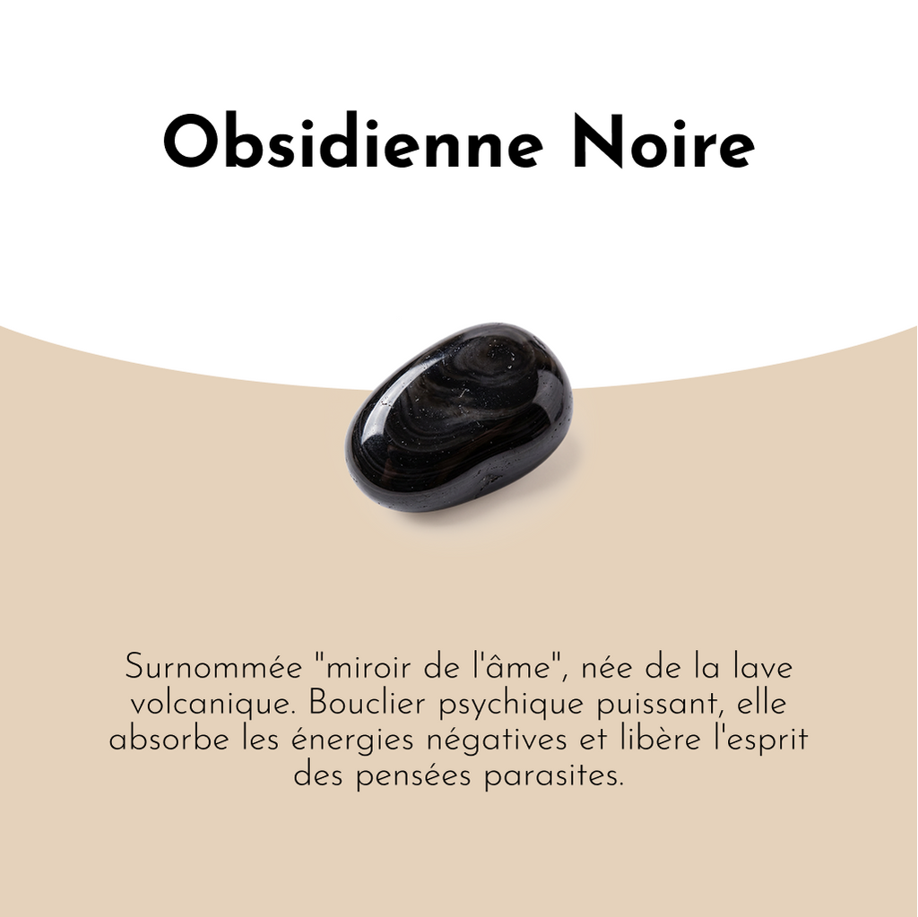 Collier Boule Obsidienne Arc-en-Ciel
