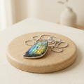 Collier Pendentif Labradorite