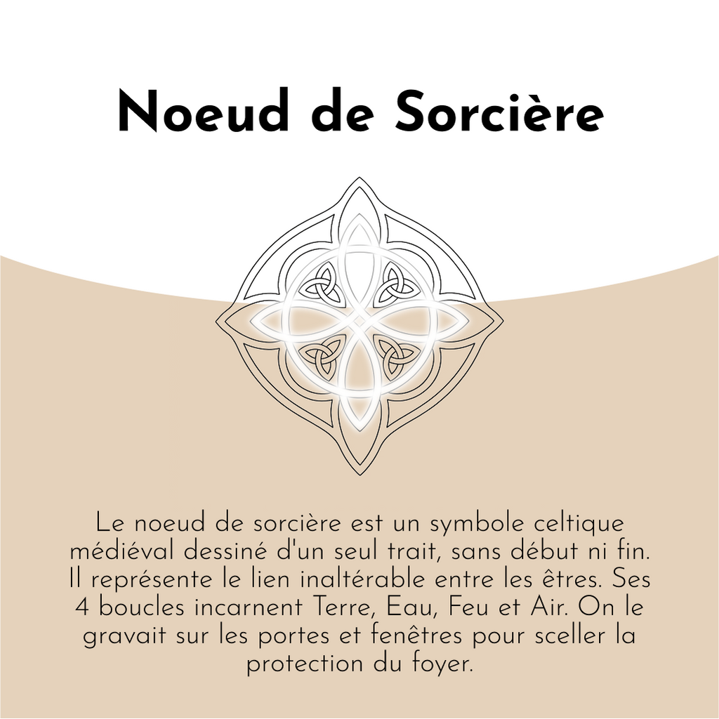 Bracelet Noeud de Sorcière
